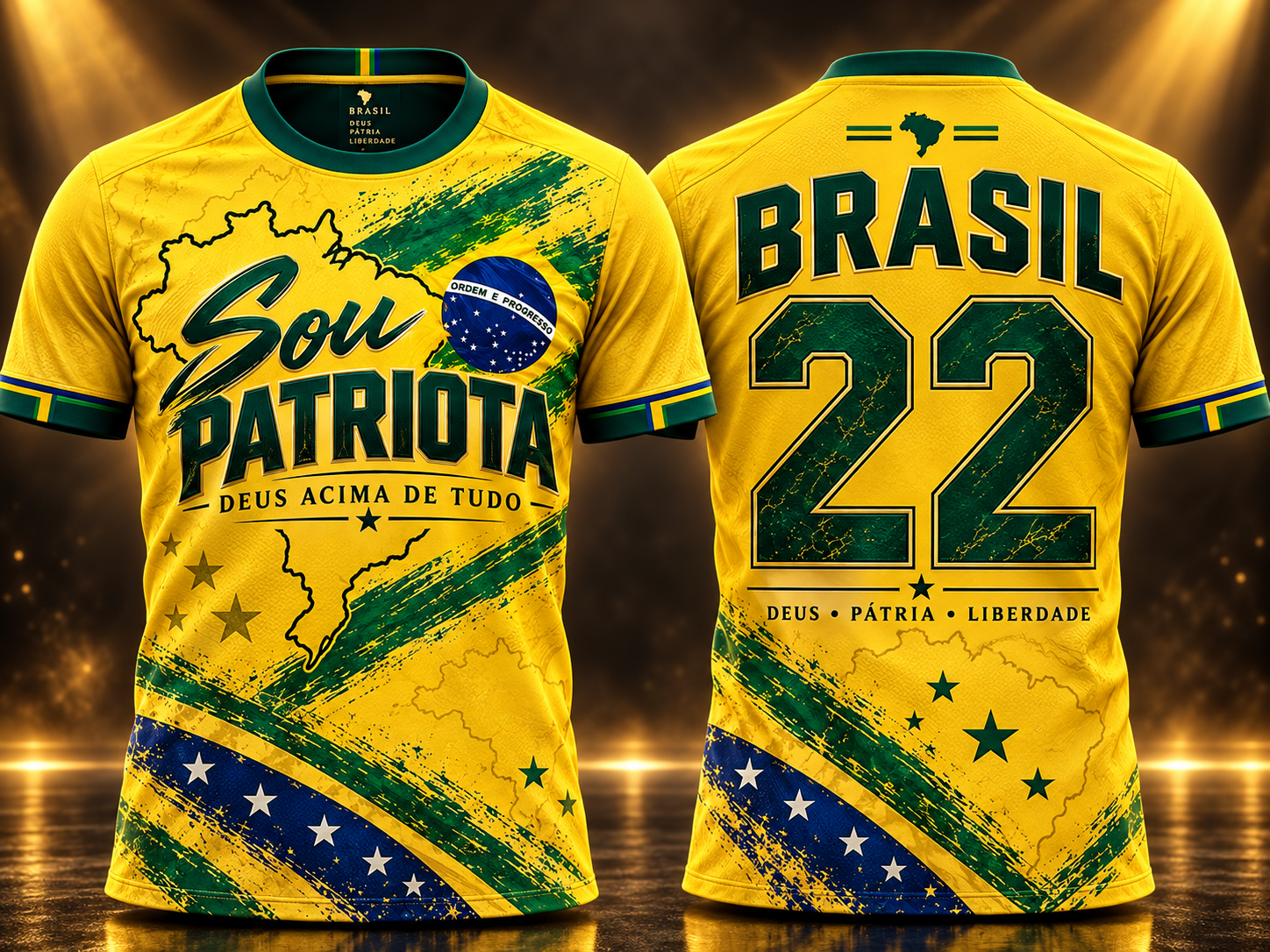 Camisa Brasil Patriota 22
